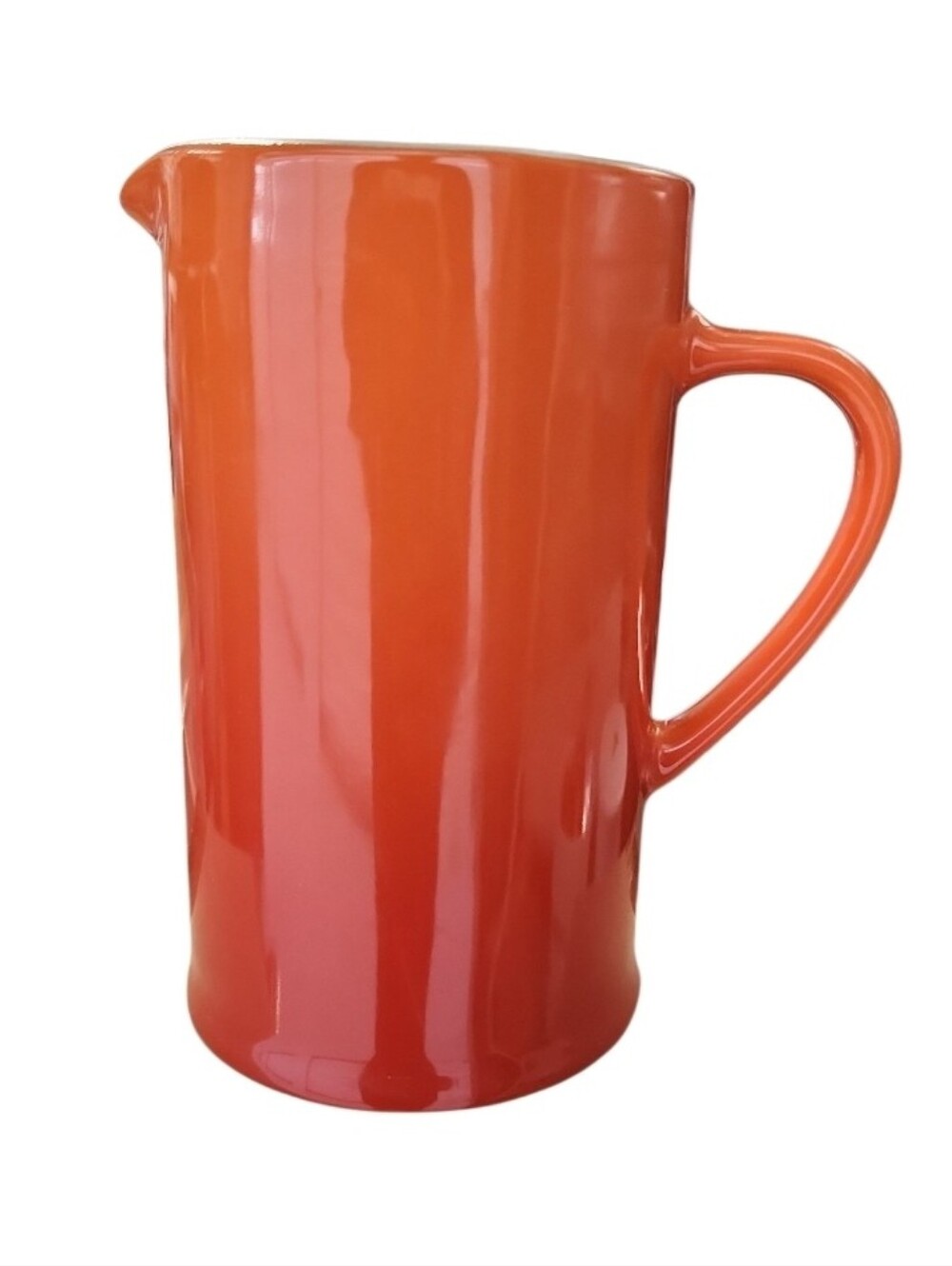 Le Creuset 12oz Coffee Pot NO PRESS Orange Volcanic Ombre NWT